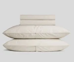 Nwt $269 Parachute Percale Cotton Sheet Set Bone Queen. Fixed Price $199.00.