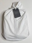 Restoration Hardware Italian Hotel Satin Stitch White Sheet Set Twin Fog $239. Fixed Price $119.99.