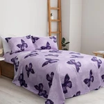 Artall 4-PIECE Butterfly Print Full Size Sheet Set, Soft Microfiber All-season. Fixed Price $36.88.