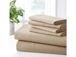 Bibb Home King Bamboo 2000 Count 6 Piece Chambray Sh - Taupe. Fixed Price $61.51.