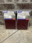 (lot Of 2) Better Homes & Gardens, King Sz Pillowcases, 300 Ct, Rose Wine. Fixed Price $24.99.