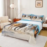 Erosebridal Sheet Set Six Running Wild Bed For Teens Adult.... Fixed Price $42.80.