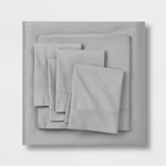 6PC 800 Thread Count Solid Sheet Set - Threshold Signature. Fixed Price $29.74.