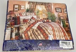 Vintage Fine Lines By Springs 180 Thread Count Twin Sheet Set Rio Grande Design. Fixed Price $39.99.