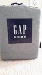 Gap Home Queen Bed Sheet 4PC Set T-shirt Soft Melange Jersey Gray Organic Nip. Fixed Price $62.99.