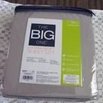 The Big One King Size 4 Pc Extra Soft Microfiber Sheet Set. Fixed Price $30.00.