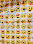 Emojination Flat Sheet Twin Emojis 2016 Yellow White Multicolor. Fixed Price $19.99.