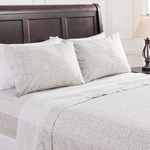 Chanasya Premium Damask Ikat Printed Geometric Patterned Queen, Gray. Fixed Price $70.99.