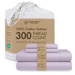 Threadmill Cotton Set 100% For Queen, Lilac Solid. Fixed Price $70.49.