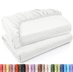 Utopia Bedding King Fitted Sheets - Bulk Of (pack 2), White. Fixed Price $38.05.