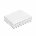 Riley Home Sateen Flat Sheet White Size Queen. Fixed Price $24.99.