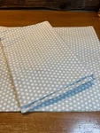 Ugg Standard Pillowcases Set Of Flannel Gray & White Triangle Pattern 18" X 27". Fixed Price $11.25.