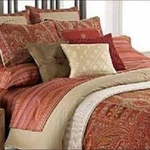 Tommy Hilfiger Crest Collection Jaipur Pair (2) Std Shams NIP-1STQ. Fixed Price $59.75.