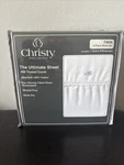 Christy England The Ultimate Sheet 100% Cotton Wrinkle-free Twin 4 Piece Set. Fixed Price $36.00.