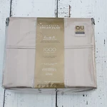 Authentic Wamsutta Dream Zone 1000 Tc Pimacott Queen Sheet Set Stripe Taupe Beig. Fixed Price $580.00.