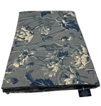 Vintage Ralph Lauren Twin Flat Sheet Donovan Floral Blue White Poppies. Fixed Price $39.95.
