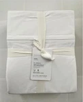 Pottery Barn 400 Tc Organic Percale Sheet Set King White Nwt. Fixed Price $149.00.