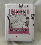 4 Piece Sanrio Hello Kitty Full Sheet Set Nip. Fixed Price $80.75.