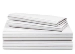 Lauren Ralph Spencer Stripe Sheet Set, Queen - Stone Grey. Fixed Price $120.00.