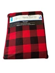 Mainstay 3 Piece Twin Red/black Buffalo Plaid Cotton Flannel Sheet Set New. Fixed Price $40.00.