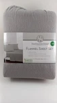 Huntington Home Flannel 100% Cotton Twin Sheet Set Nip. Fixed Price $49.95.