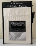 Wamsutta Dream Zone Queen Sheet Set 400 Tc Sateen Ivory Cream 4PC. Fixed Price $125.00.