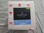 Cuddl Duds King Size 4 Pc Soft Flannel Sheet Set Santa Christmas Bow Holiday New. Fixed Price $54.95.