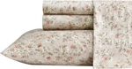 Laura Ashley Queen Sheet Set - Silky Soft Cotton Sateen In Bonnie Beige. Fixed Price $93.99.