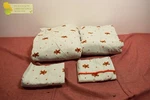 Pillowfort Queen Gingerbread Dreams Kids' Cotton Sheet Set. Fixed Price $24.99.