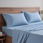 Simple Deluxe Queen Size 4 Piece Sheet Set, Lightweight Super Soft Easy Care .... Fixed Price $25.94.