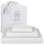Threadmill 100% Cotton Sheets For Twin Size Bed - 600 Count Xl.... Fixed Price $70.55.