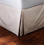 Hudson Park 800TC Solid California King Egyptian Cotton Bedskirt H2403G Taupe. Fixed Price $140.00.