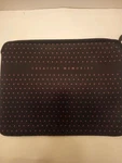Vintage Creative Moments Black/ Pink Hearts Zipper Case/photos/laptop. Fixed Price $21.00.