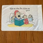 Vtg Sandra Boynton Martex Pillowcase Wake Me When The Kids Are Grown Standard. Fixed Price $14.99.