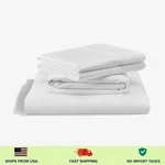 Tempur-pedic Luxe Egyptian Cotton Sheet Set White. Fixed Price $136.18.