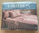 Vintage Dan River Windsor Rose Full Bed Sheet Set 4 Pc. Floral Pink Grandma Core. Fixed Price $34.99.
