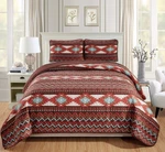 Rugs 4 Less Rustic Southwestern Quilt Stitched Bedspread Bedding Set .... Fixed Price $49.19.