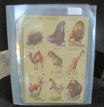 Vintage& Rare Un-cut Sheets 1932 Animal Cards R-15-2 Complete Set Ex Condition. Fixed Price $300.00.