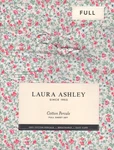 Laura Ashley Full Sheet Set Emogene Red Floral 4PC Cottage Farmhouse Light Teal. Fixed Price $59.39.