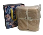 Sonoro Kate Microfiber Quality Bed Sheet 4PC Set - Taupe King. Fixed Price $9.99.