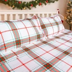 Gogreen Microfiber Christmas Sheet Sets Deep Pocket Fit 16" Luxury Bedding. Fixed Price $24.99.