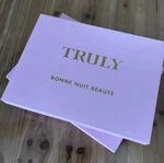 Truly Bonne Nuit Beaut Pink Satin Pillowcase, Eye Mask, Headband, Scrunchie. Fixed Price $14.00.