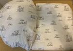 Welhome By Welspun Size Queen White Shiitake Mushroom Flat & Fitted Sheets. Fixed Price $19.80.