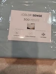 Color Sense Teal 300 Thread Count Sateen Sheet New Soft True Grip Cotton. Fixed Price $23.00.