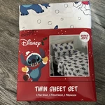 New Lilo & Stitch 3 Piece Sheet Set Winter Holiday. Fixed Price $19.99.