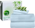 Royale Linen Viscose Queen Sheet Set - Cooling Bed 1 Fitted Fla.... Fixed Price $60.13.