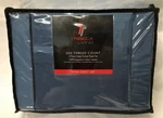 Tribeca Living King Midnight Blue 500TC 100% Egyptian Cotton Sateen Sheet Set. Fixed Price $165.00.