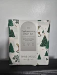 King 400 Thread Ct Christmas Holiday Performance Sheet Set Winter Threshold. Fixed Price $62.99.