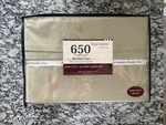 Egyptian Linens 650 Thread Count Queen Sheets. Fixed Price $75.00.