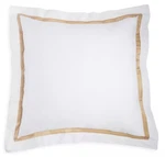 Matouk Lowell 600 Tc Percale Euro Sham 27 X White / Bronze New. Fixed Price $45.99.